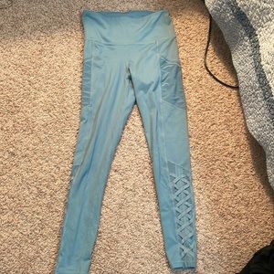 Blue Mono B leggings
